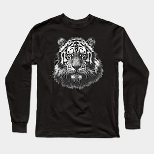 The Tiger Face Long Sleeve T-Shirt